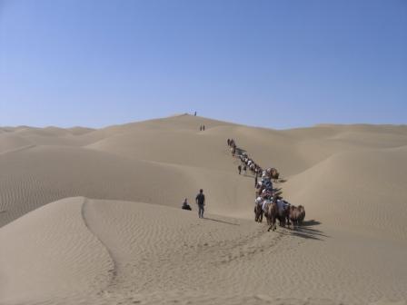 Trek in the Taklamakan Desert